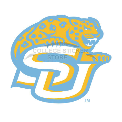 Homemade Southern Jaguars Iron-on Transfers (Wall Stickers)NO.6277